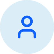 Product Owner - Executives A blue icon showing a person's outline